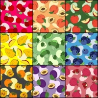 Fruit and veg patterns 5