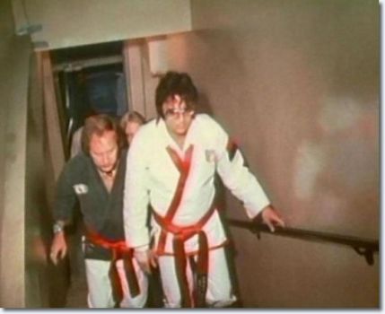 Elvis going to Karate 1974