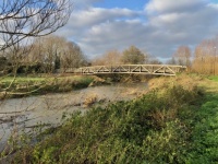 Bridge over the River Ouzel in Milton Keynes