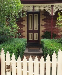 Front door in Brunsick, Victoria, Australia