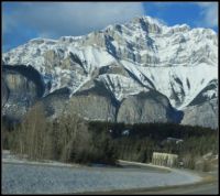 Cascade Mountain (my favourite picture of the mountain)