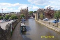 Belmont Bridge #178 from Gallows Footbridge #179, Skipton, Leeds & Liverpool Canal