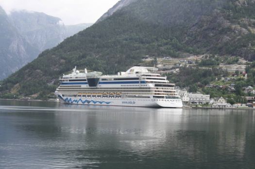 Cruiseship in Norway