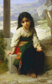 W.Bouguereau - Petite mendiante