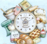 Clocks Baker's Clock Advertisement