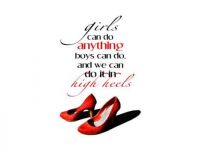 high heels