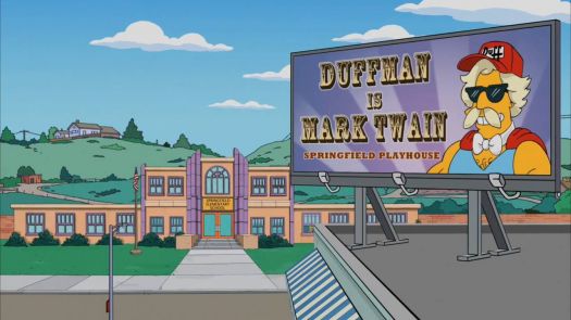 Duffman_is_Mark_Twain_billboard