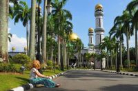 Jame’ Asr Hassanil Bolkiah Mosque in Brunei