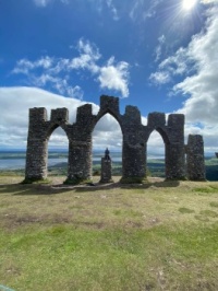 Fyrish Monument above the Cromarty Firth.