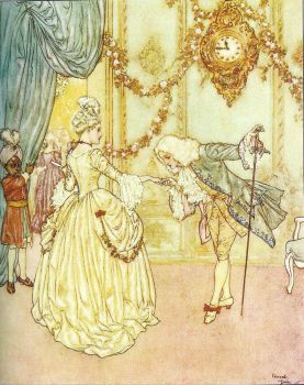 Edmund Dulac - Cinderella & the prince
