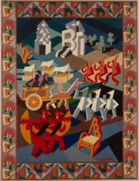 Fortunato Depero - The Chair`s Party - 1927