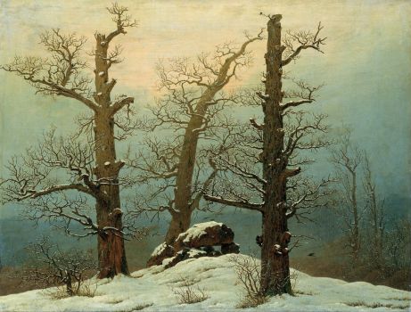 Solve Caspar David Friedrich--Cairn in Snow, 1807 jigsaw puzzle online ...