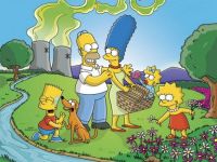 The Simpsons On Picnic