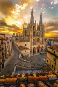 La magnifique cathédrale de Burgos.