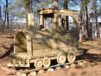 Darby's Train, built by Papa