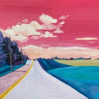 by Leah Gardner - Pink Skies, No. 1
