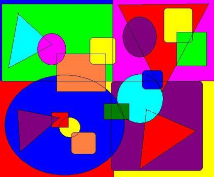 Abstract Geometrical Shapes - 10