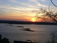 Sunset over Lake Travis
