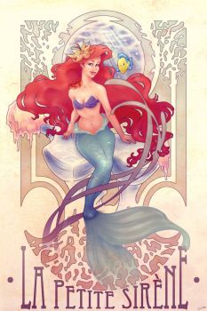 Art Nouveau - The Little Mermaid