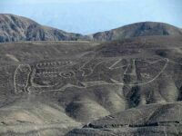 Gigantic 2000 Year-Old Geoglyph of an Orca, Peru