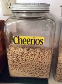 Mom’s Cereal Container