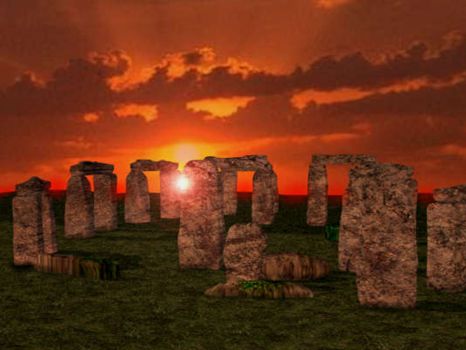 Stonehenge Circle, Wiltshire County, England