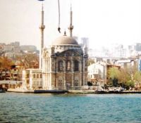 Mosque on the Bosphorus Strait