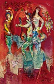Marc Chagall  Carmen 1967