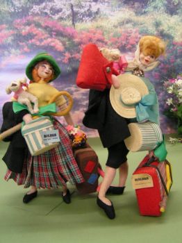 Spanish Roldan character dolls late 1950s