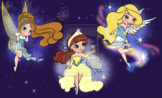Thumbelina, Anastasia & Odette