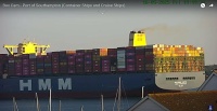 HMM COPENHAGEN departing Southampton 16/05/2025
