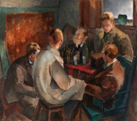Alvar Cawén (Finnish, 1886–1935), Members of the November Group (1921)
