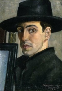 Mario Lannes, Autoritratto (1929)