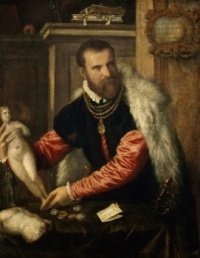 Titian, Portrait of Jacopo Strada, 1567–1568