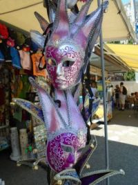 carnival masks in Pissa