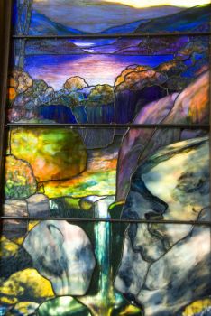 Tiffany stained glass window