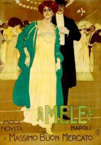 Mele Poster, ca 1922, by Leopoldo Metlicovitz (Italian, 1868-1944) 