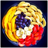 Delicious Platter of Mixed Fruits