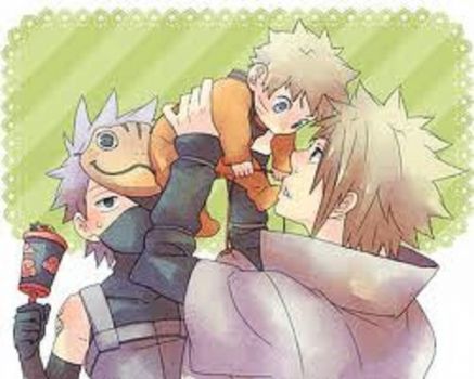 naruto baby and minato