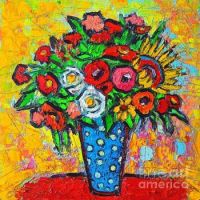 "Summer Floral Bouquet" By Ana Maria Edulescu