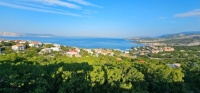 Blick von Clenovica auf die Insel Krk