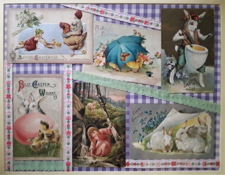 Solve My father's Easter postcards - circa 1910-1915. jigsaw puzzle ...