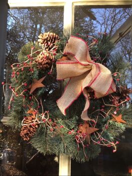 Rustic Christmas Wreath