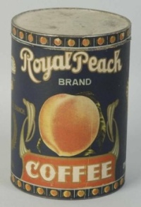 Barattolo di caffè Royal Peach