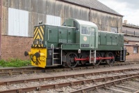 Didcot Railway 31-08-2020 BR Class 14 D9516 - Teddy Bear - Swindon 1964  01