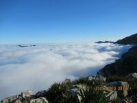 Above the clouds