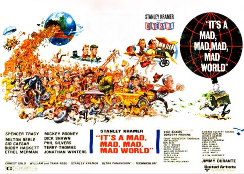 IT’S A MAD,MAD,MAD,MAD WORLD - 1963 POSTER