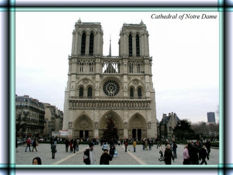 'Catheral of Notre Dame, Paris'.