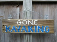 Gone kayaking