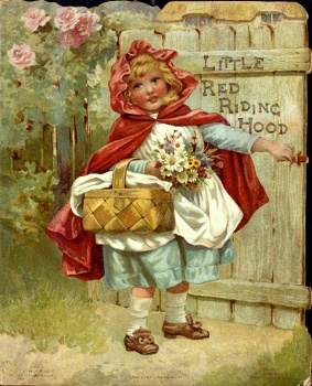 Solve Little Red Riding Hood, ca 1890, illustrated by A. D. jigsaw ...